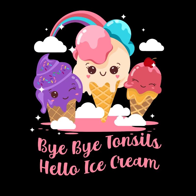 Bye Bye Tonsils Hello Ice Cream Tonsil Surgery