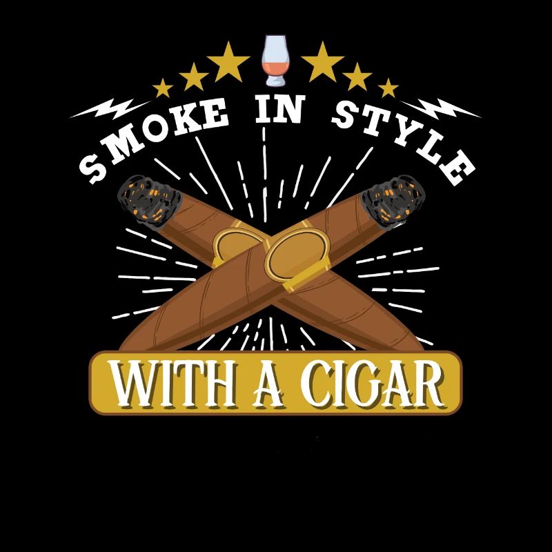 Cigar Cigars Smoke Smoking Bourbon Whiskey Gift