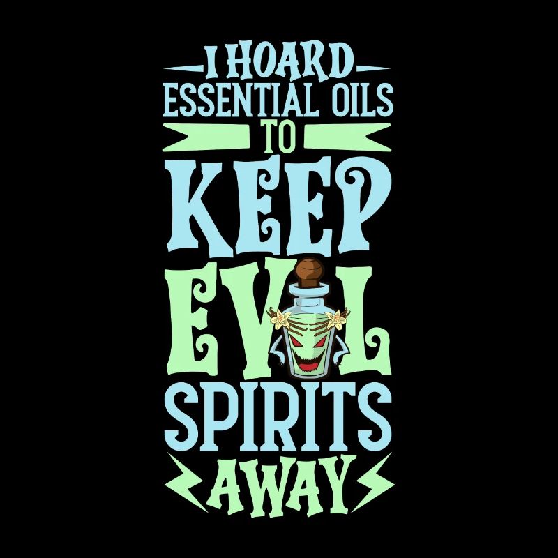 Essential oils for Halloween horror. Essential