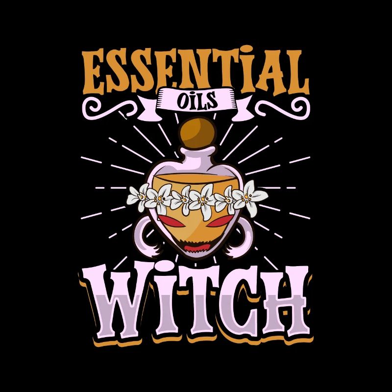 Essential oils for Halloween horror. Essential