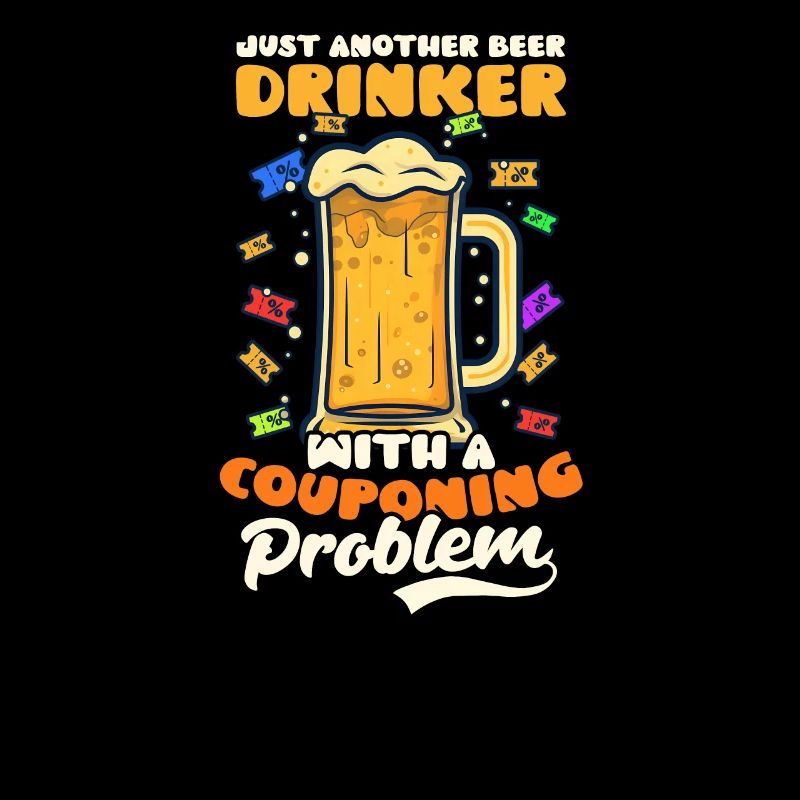 Couponer Biertrinker mit Couponing-Problem