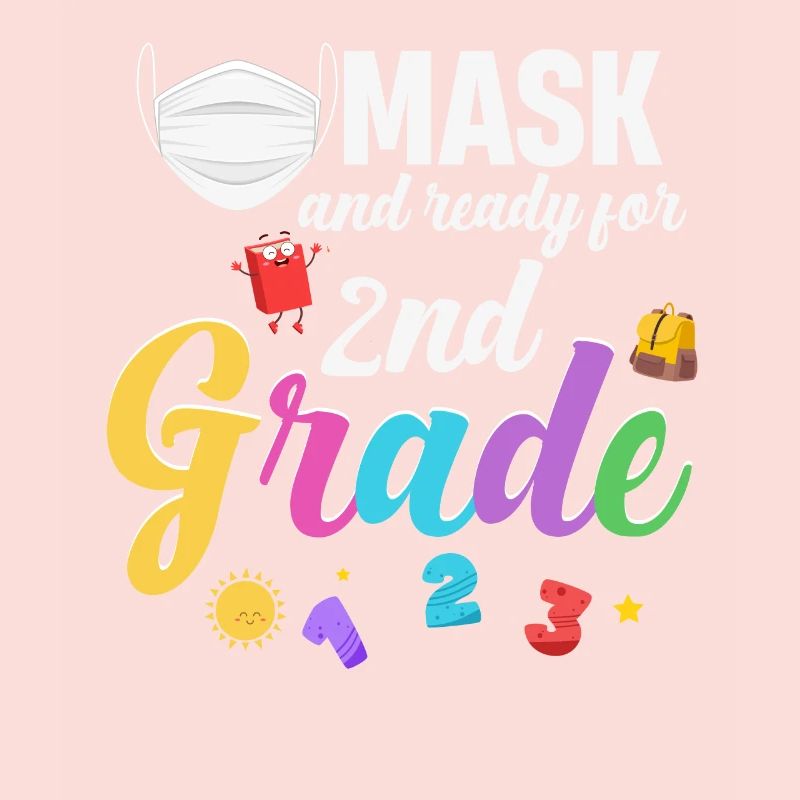 Mask and ready for 2nd class, ready for