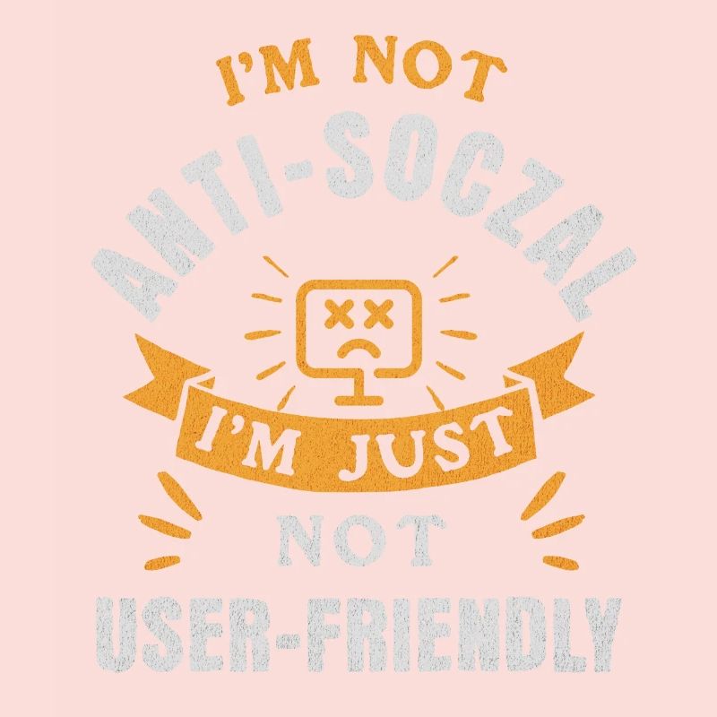 Pas antisocial, juste respectueux du code