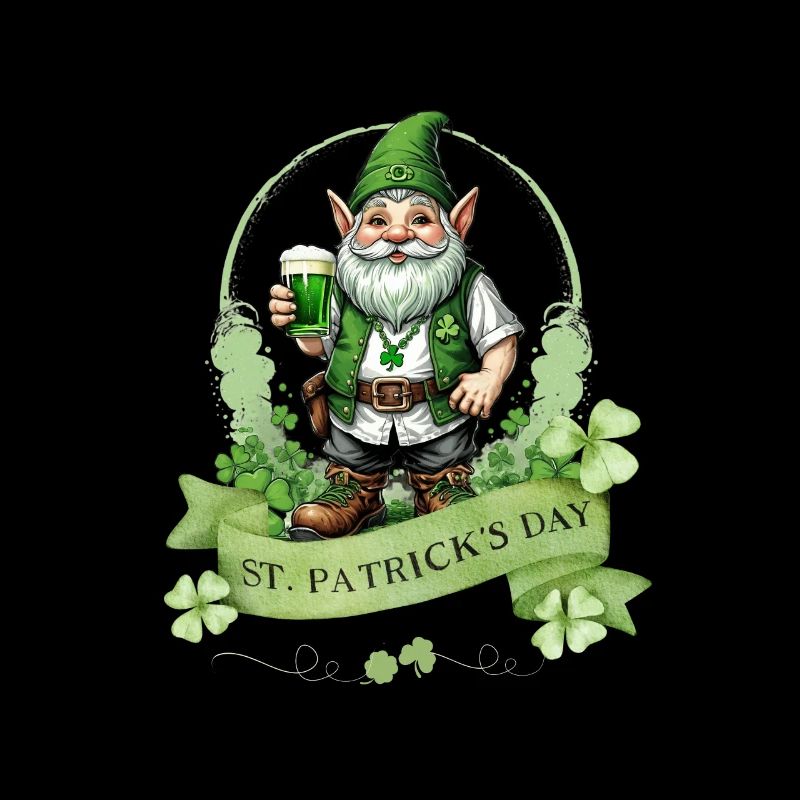 Leprechaun de la Saint-Patrick I Bière verte I