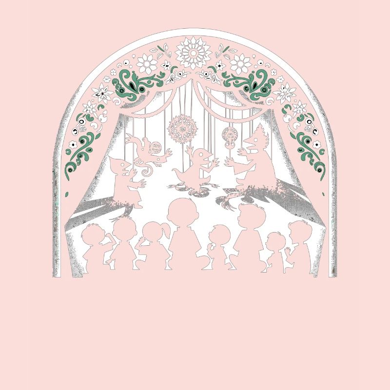 Puppet Mastery Shadow Play Bauchredner-geschenk