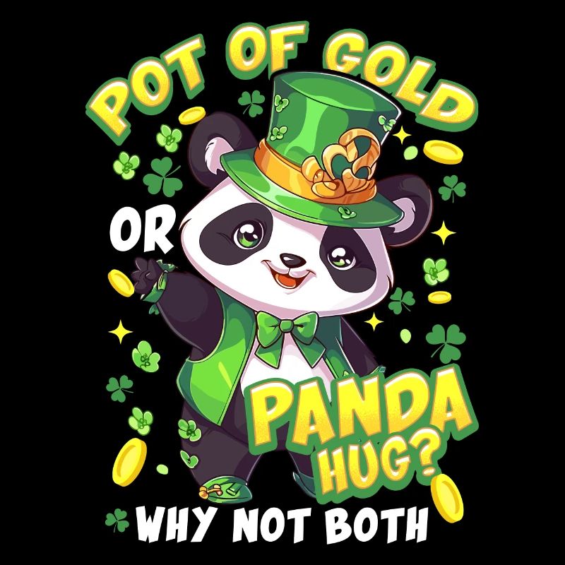 Câlin Panda de la Saint-Patrick