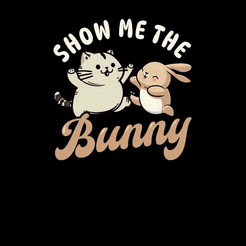Cat Easter Show Me Bunny