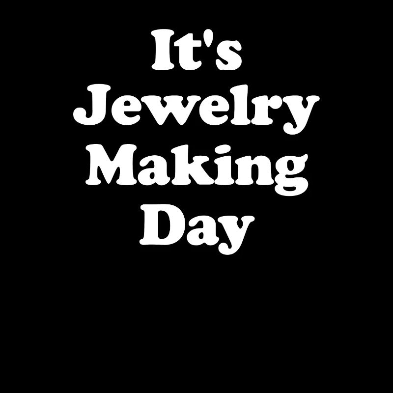 C'est le jour de la fabrication de bijoux Bijoutier