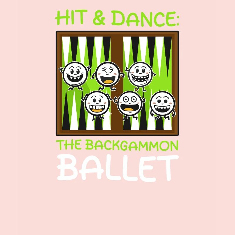 Funny Backgammon Hit & Dance : La Balle de Backgammon