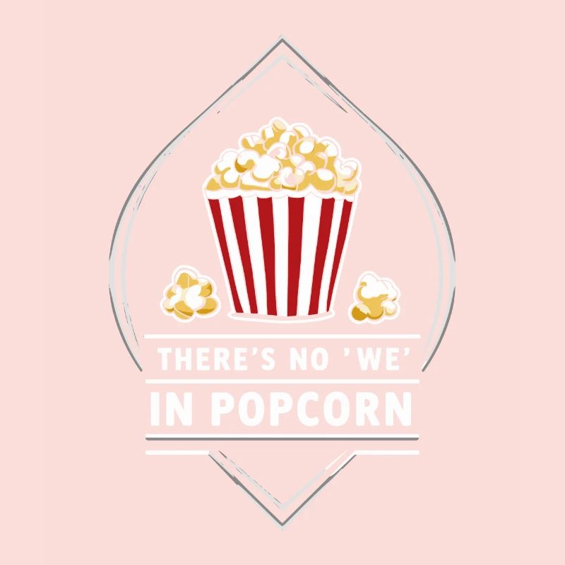 Dicton de pop-corn amusant, pop-corn en rafale