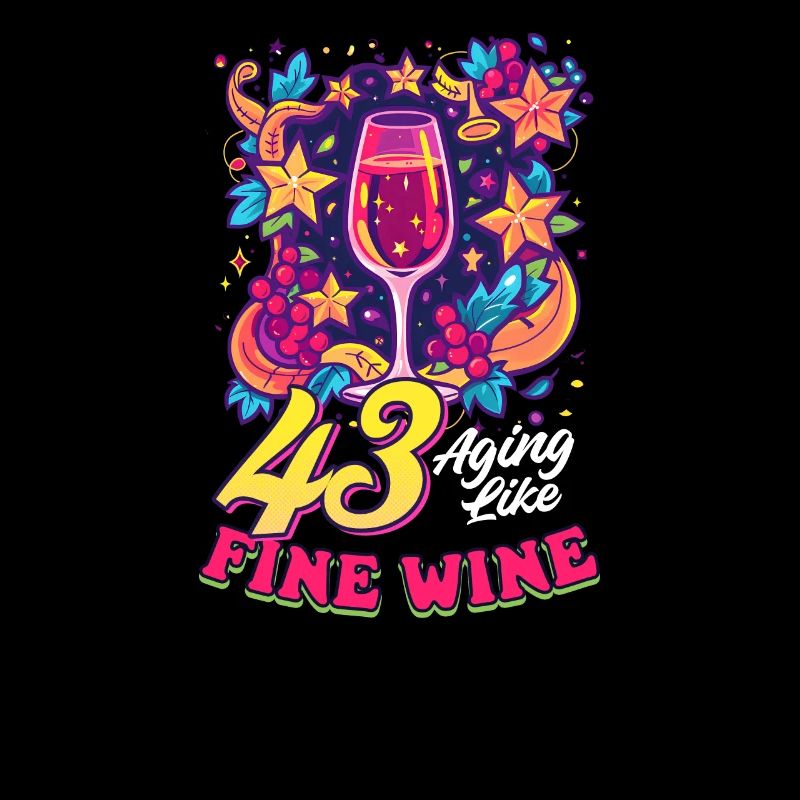 43rd Birthday 43 - Aging Like Fine Wine