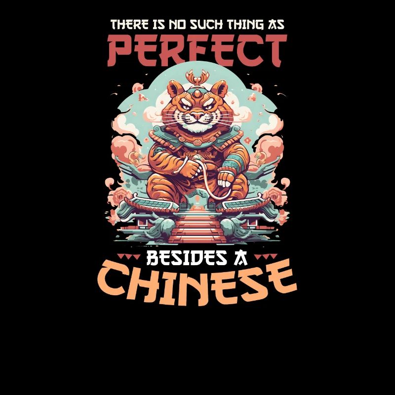 Chinesisch Nichts Perfektes außer Chinesisch