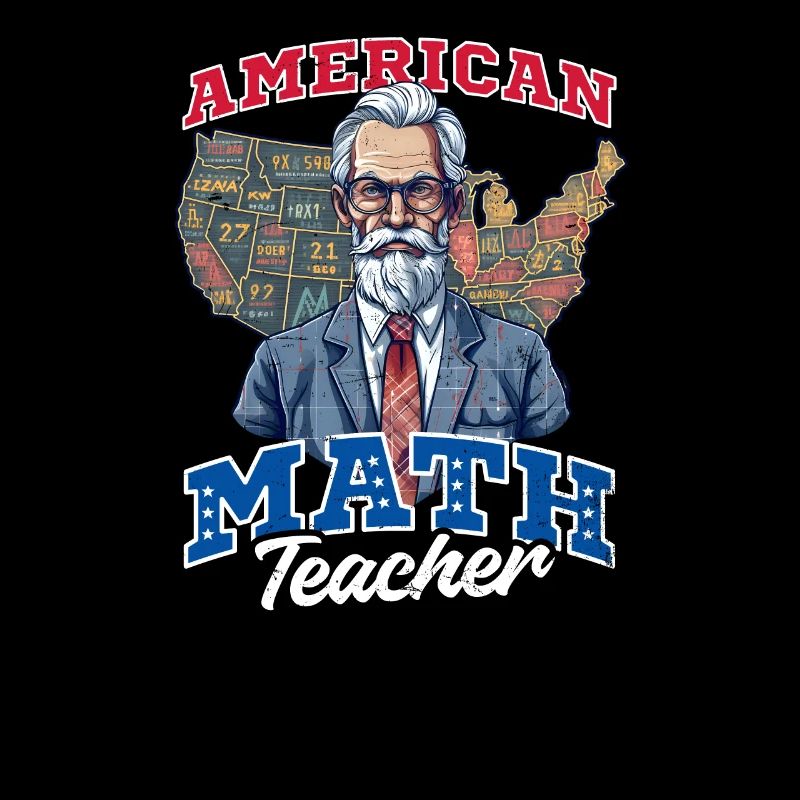 4. Juli Mathelehrer Amerikanischer Mathelehrer