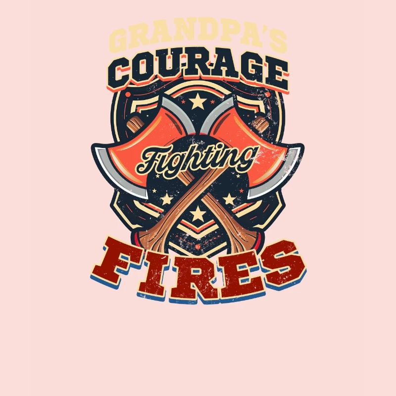 Feuerwehrmann Opa bekämpft Brände