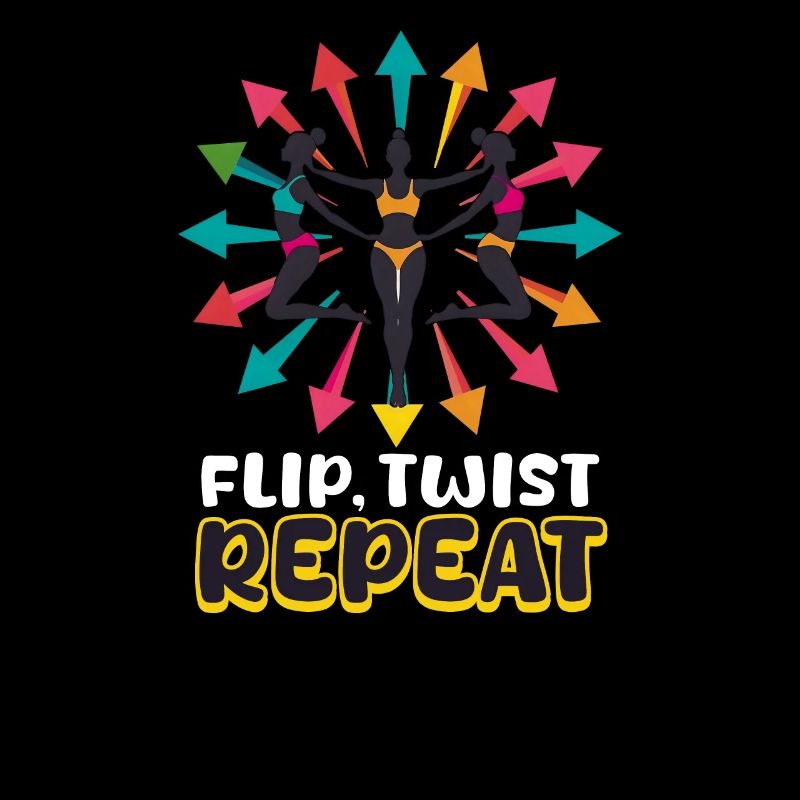 Gymnastics Flip, Twist, Repeat