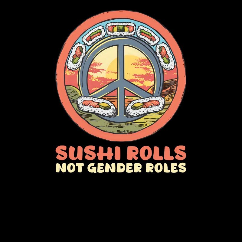 Sushi Roll Sushi Rolls, keine Geschlechterrollen