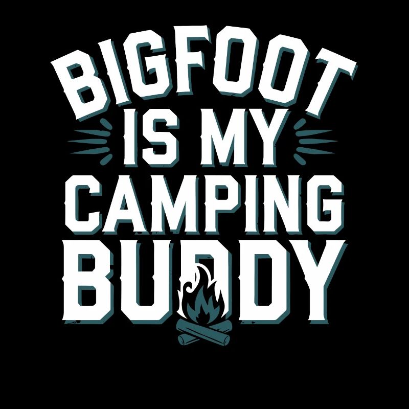 Bigfoot croyant Sasquatch Cryptide Créature de la forêt