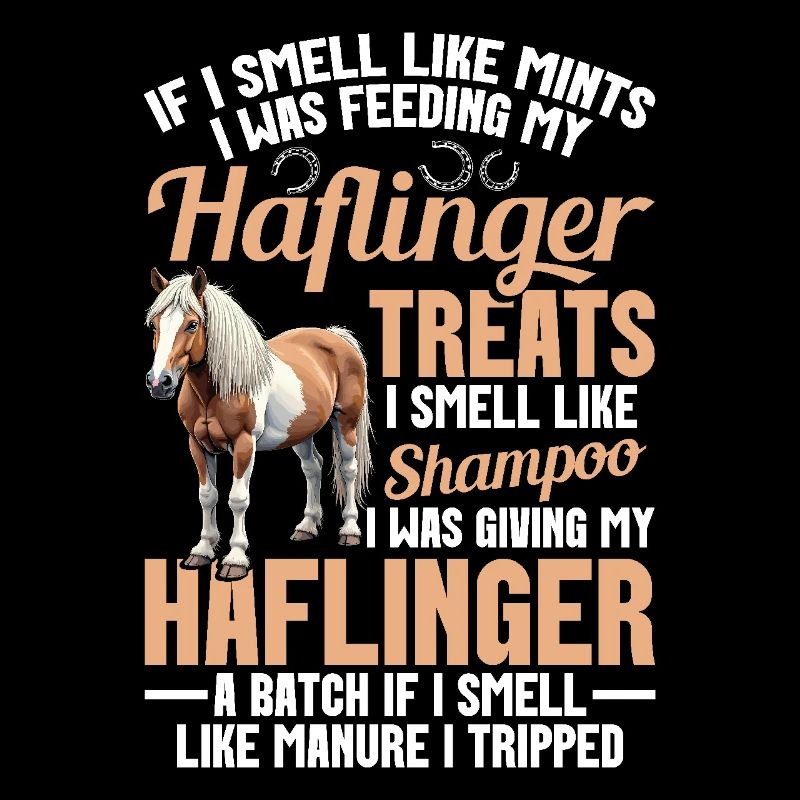 Haflinger Break Your Bones Cheval Maman Équitation