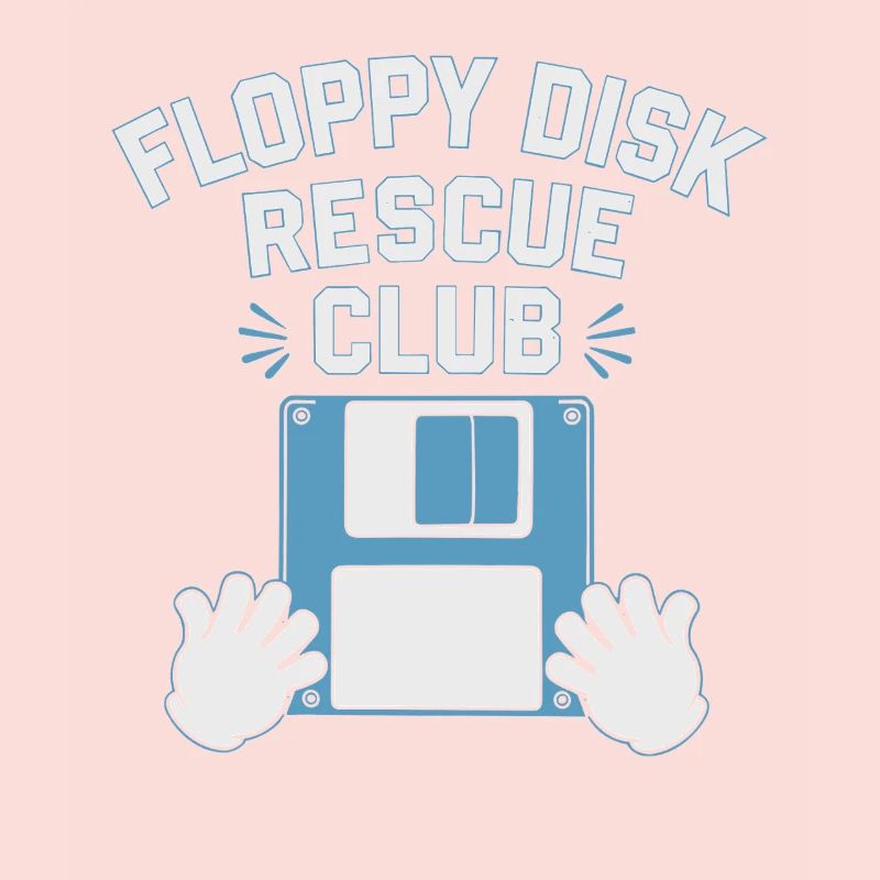 Floppy Disk Retro Tech Nostalgia Old School