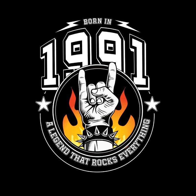 1991 Birthday, rocks everything