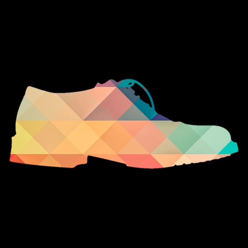 chaussure colorée