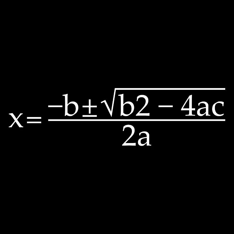 Quadratic Formula For Math Class 12