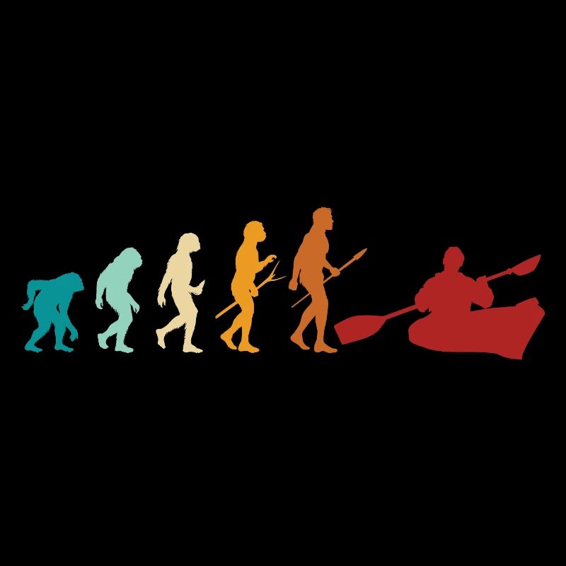 Canoe Kayak Evolution Paddling Canoeist Canoe