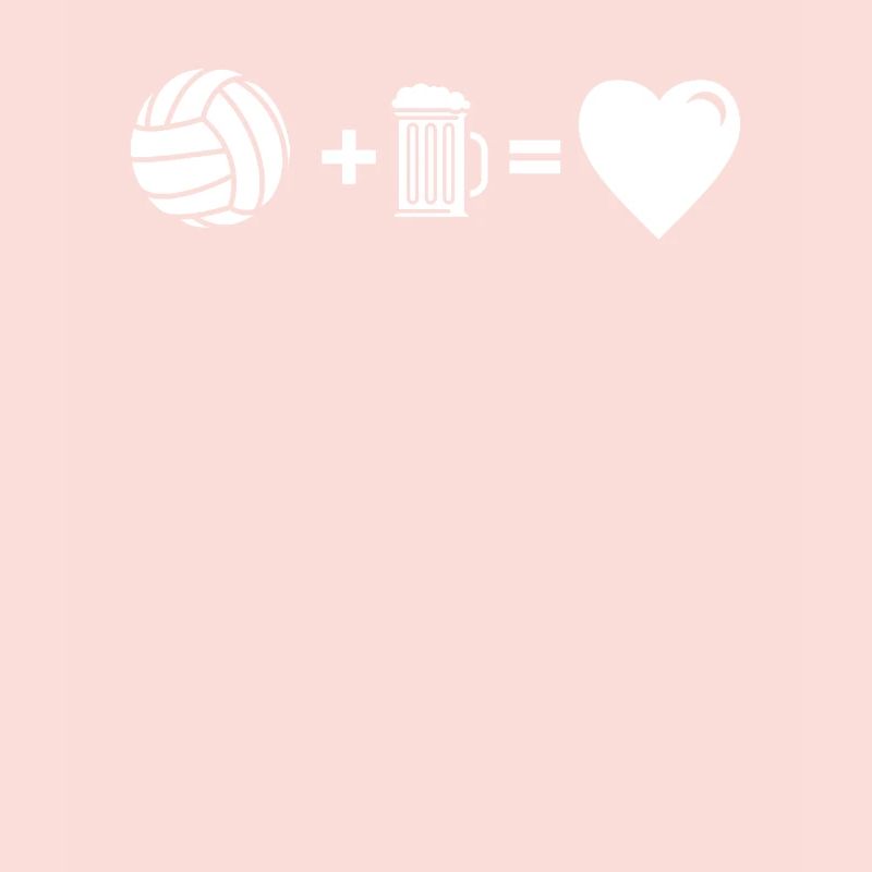 Volleyball Bier Liebe Geschenk