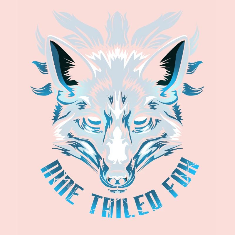 Neuf renards à queue