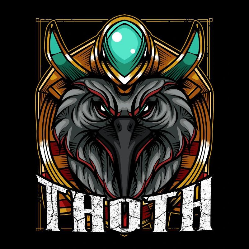 Thoth Thot Egyptian god deity Ibis