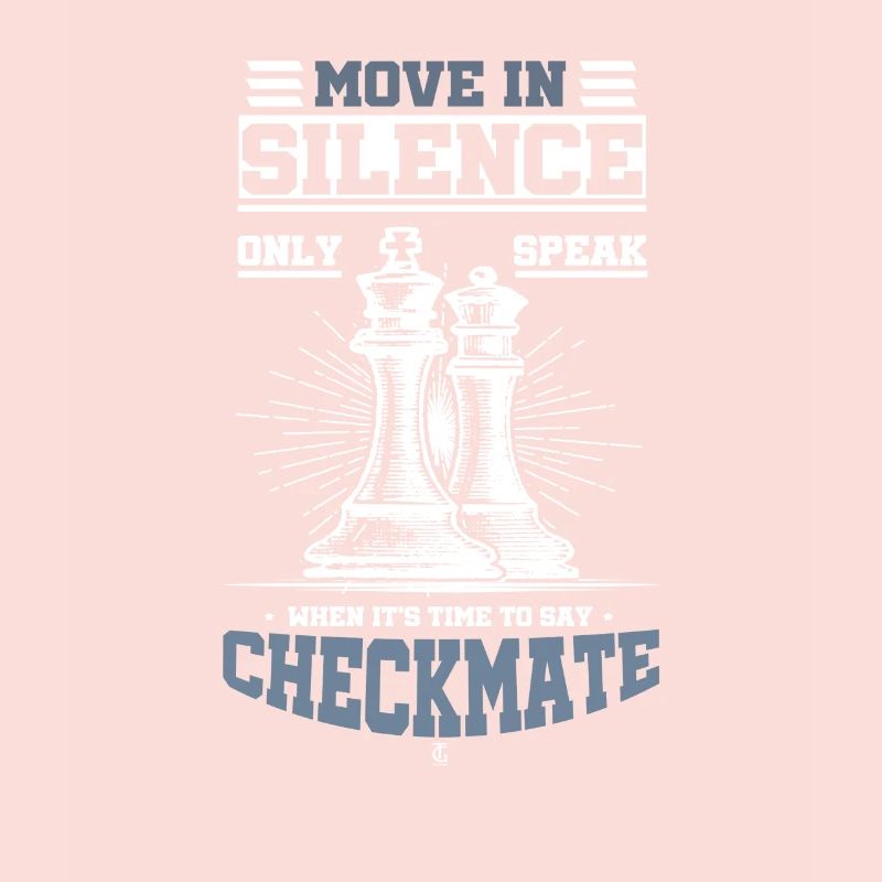 Move In Silence Only Parler aux échecs du compagnon