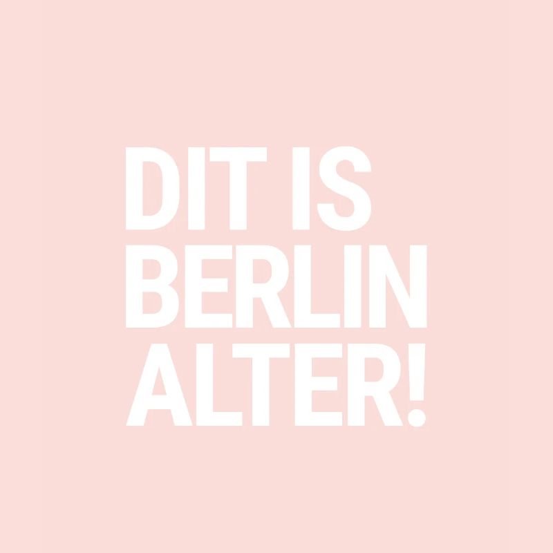 DIT IS BERLIN AGE! Berlin muzzle
