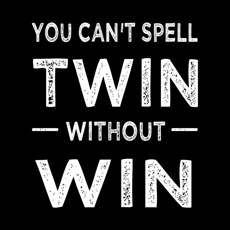 Zwilling Gewinner lustiges Geschenk Twins