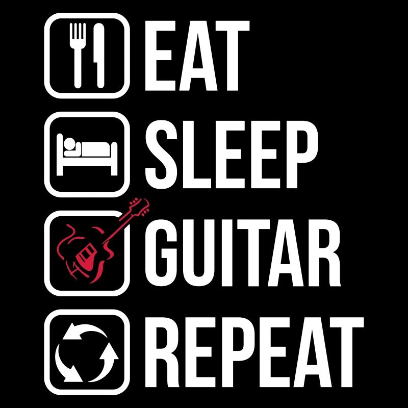 Eat Sleep Guitar Repeat