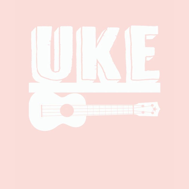 Funny ukulele guitar notes musician gift