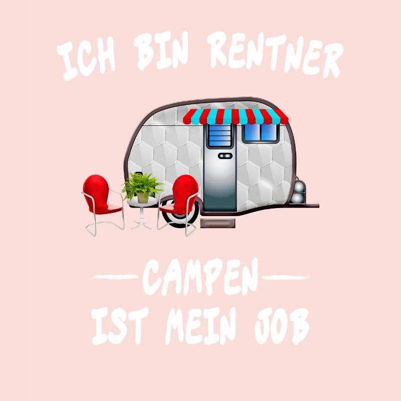 Campen Camping Camper Rentner Design Geschenk Idee