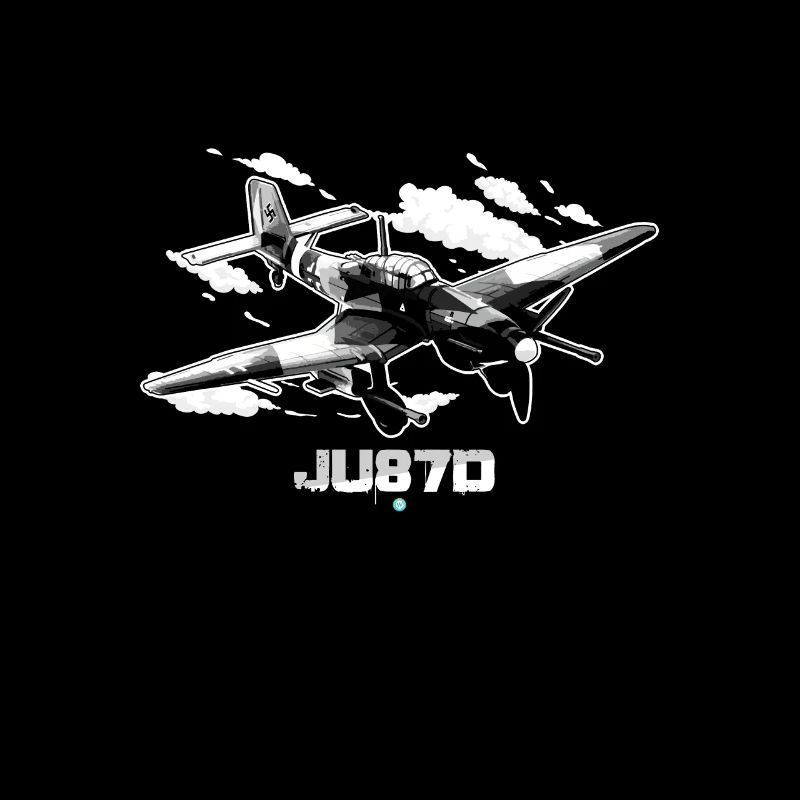 Ju87d WW2 Jagdflugzeug Geschenk Stuka