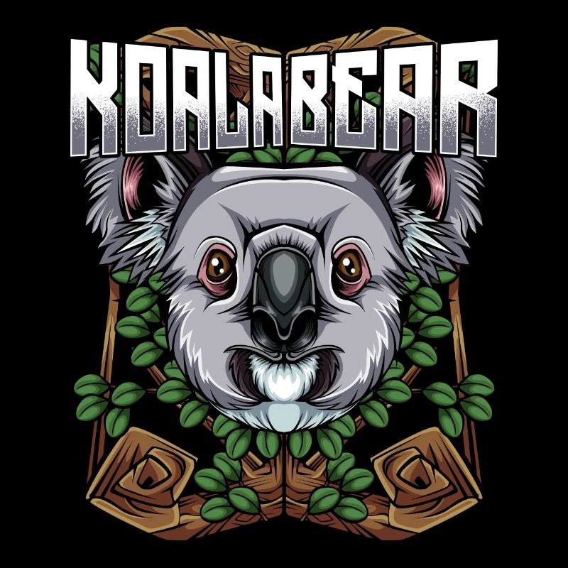 Modern Koalabären | Trendy Waldbewohner Geschenk