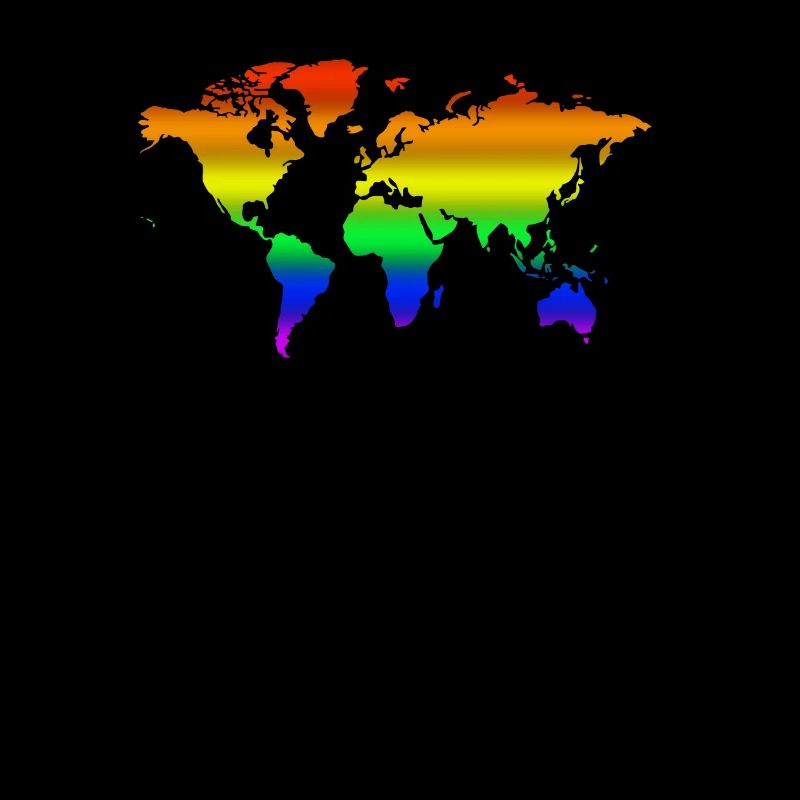 Regenbogen Welt