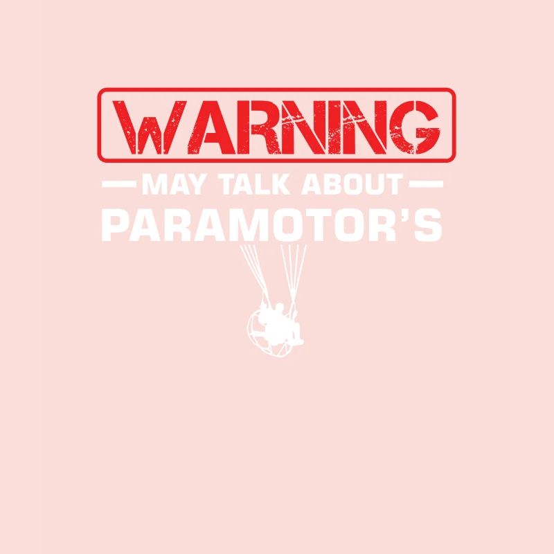 Warnung Paramotors PPG Paragliders Propeller