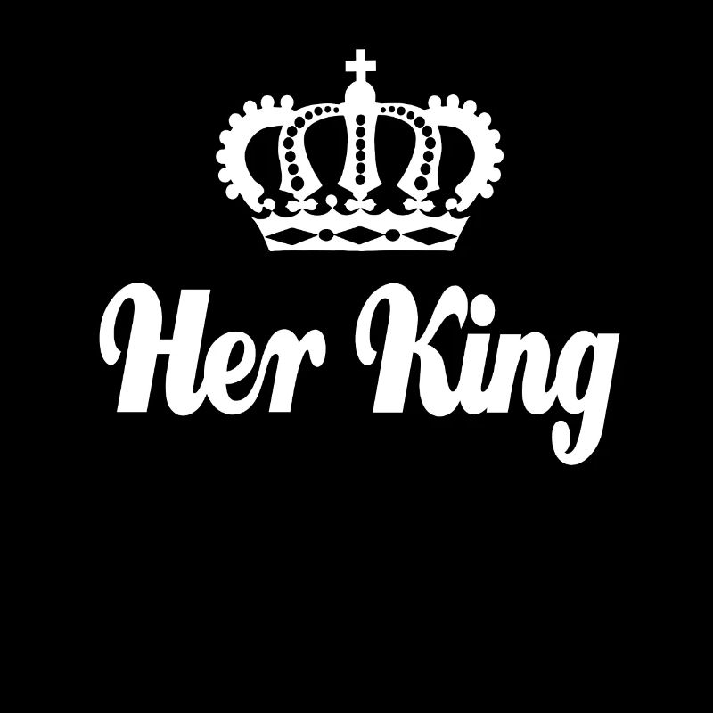 Partner Shirt Her King - Valentine's Day's Gift