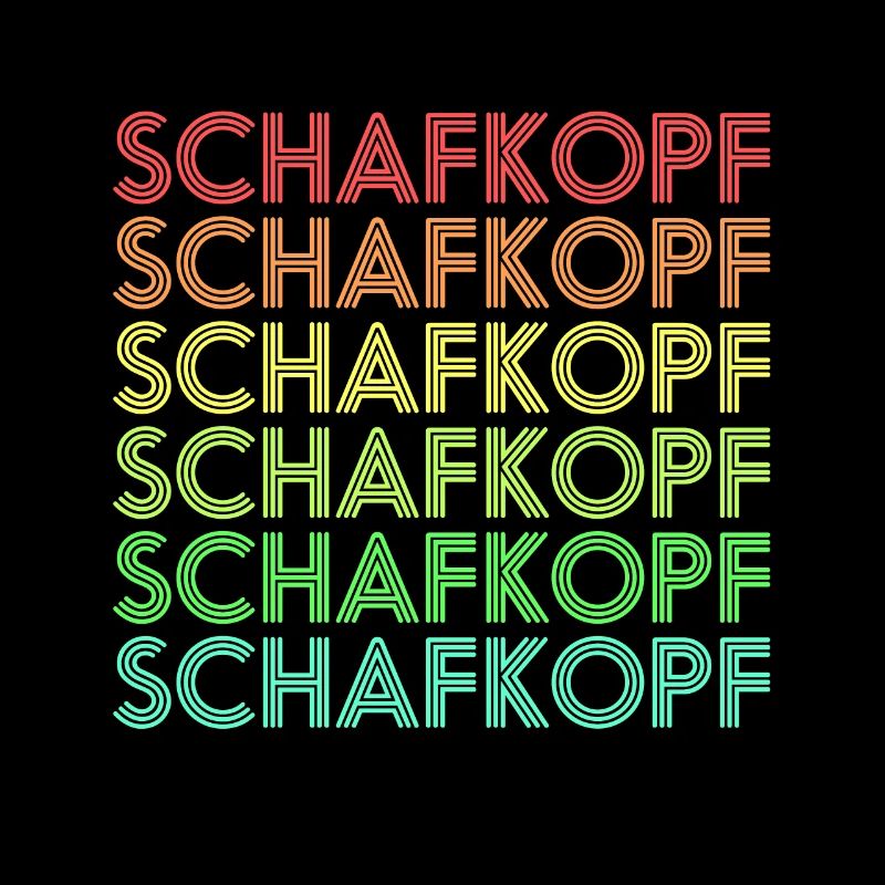 Bierkopf Schafkopf Crew Kartfreunde Retro Gift