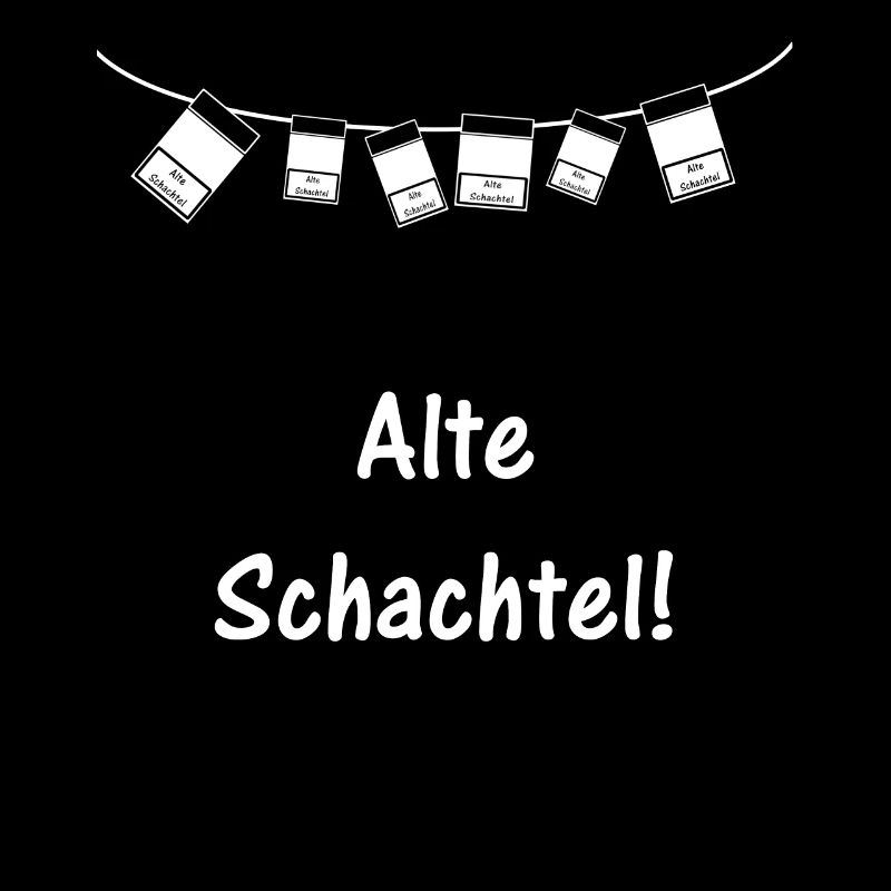 Alte Schachtel 25. Geburtstag