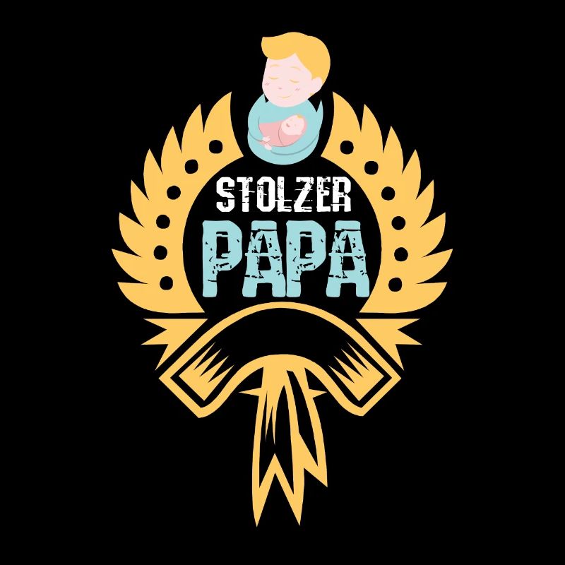 Stolzer Papa