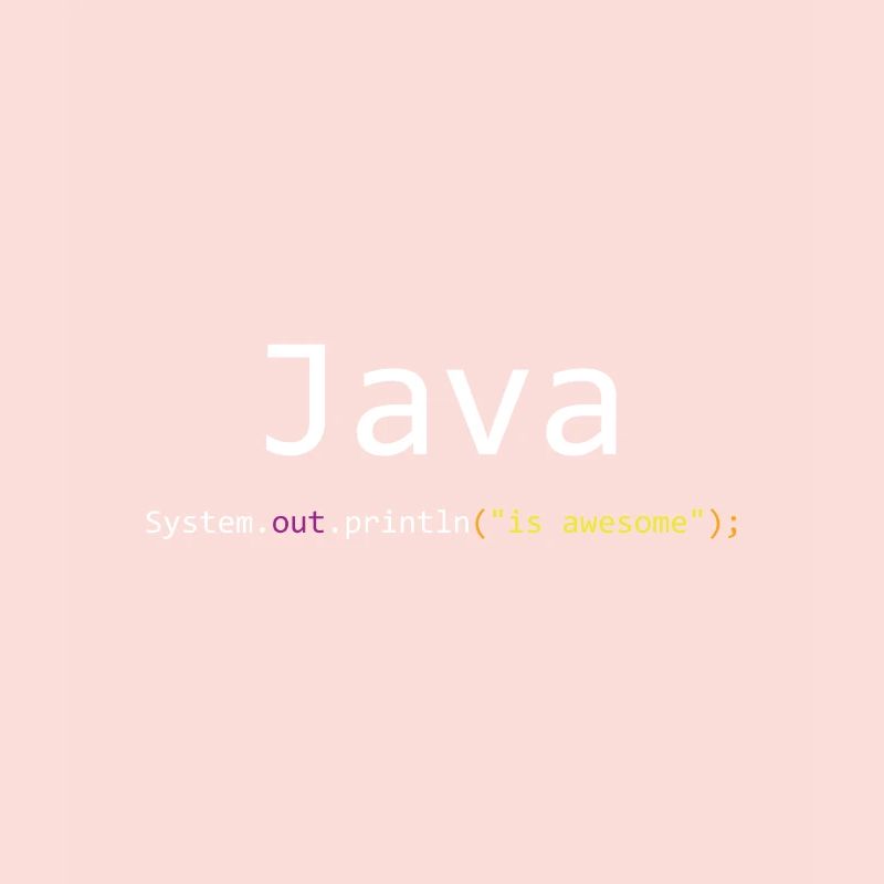Java is awesome