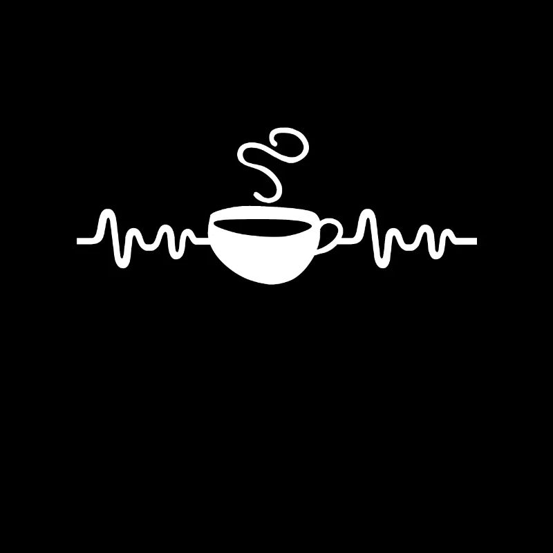 Coffee Cup Heartbeat Ekg Cool Coffee Gift
