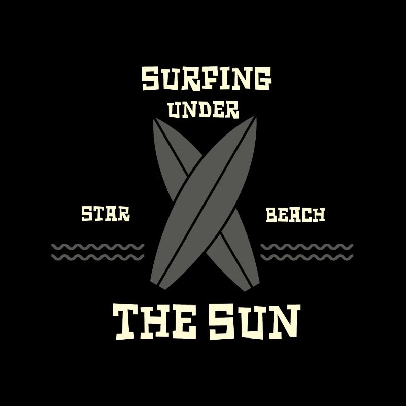 Surfing under the sun
