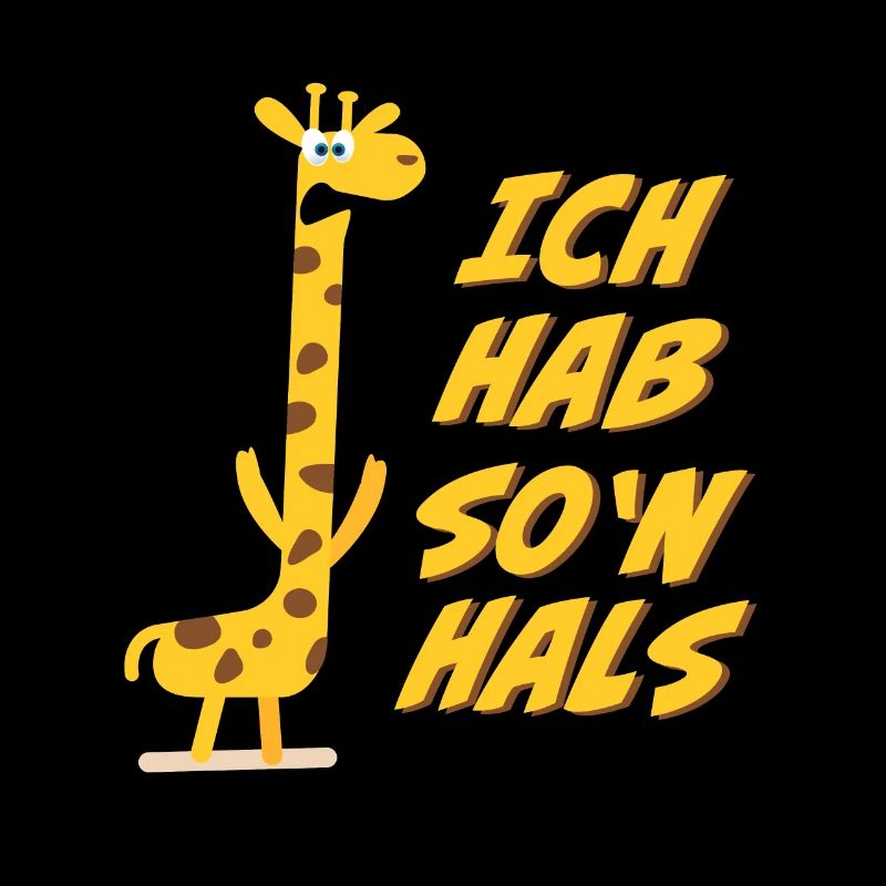 J’ai un cou de girafe drôle