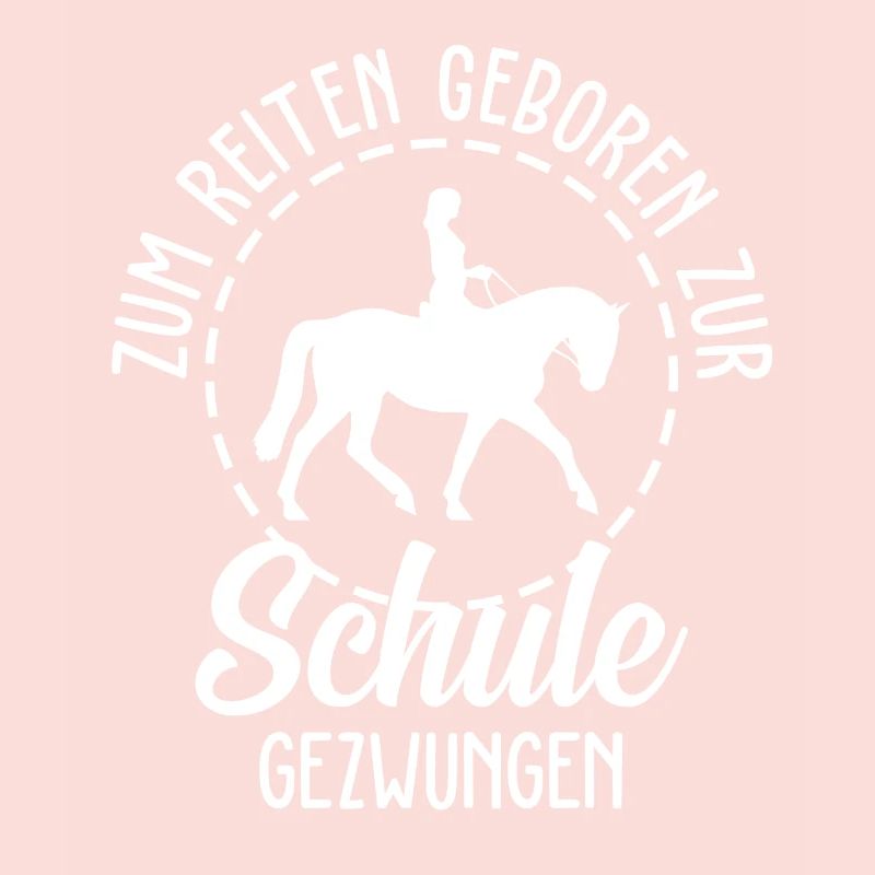 Reiterin Pferde Schule Spaß