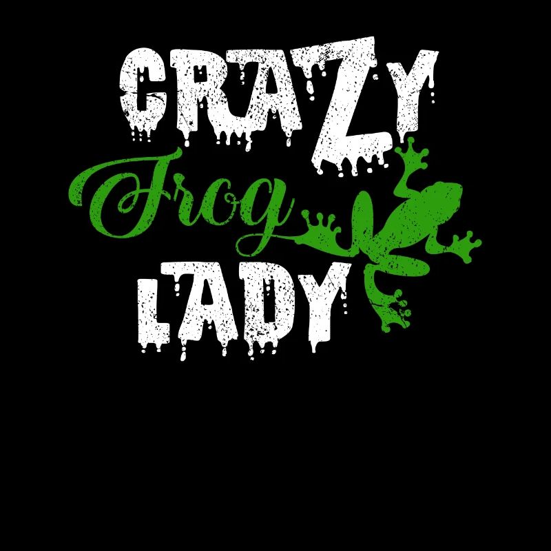 Crazy Frog Lady Cool Frogs Déclaration cadeau